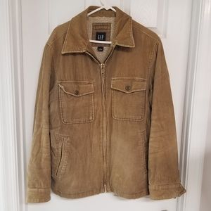 VTG Gap Courderoy Fleece Lined Mens M Jacket-Flawed